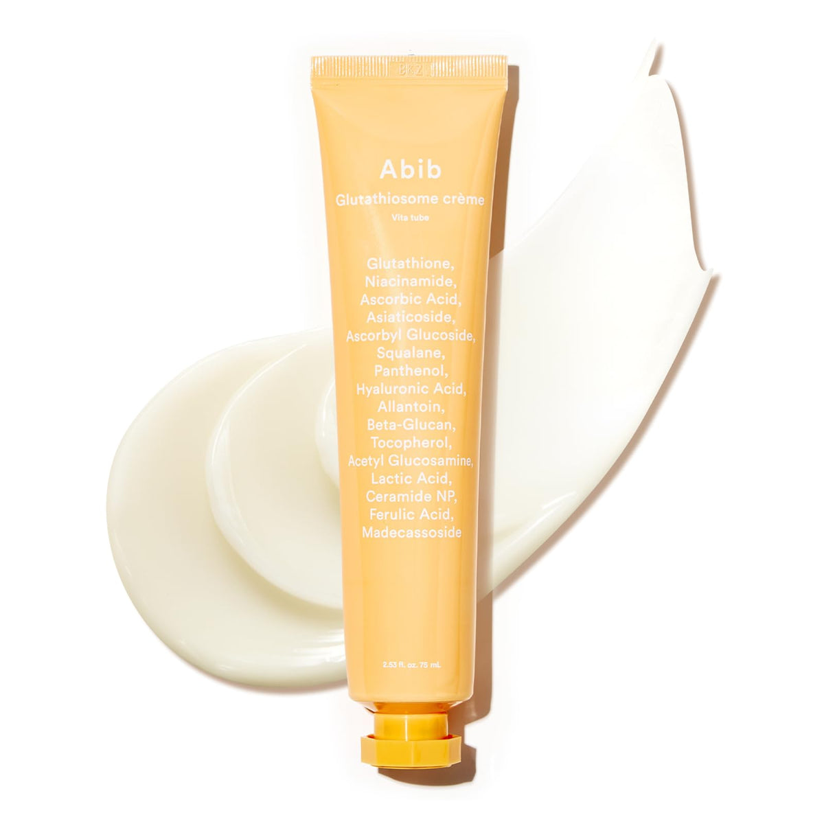 Abib Glutathiosome Cream Vita Tube packaging showing premium hydration appeal