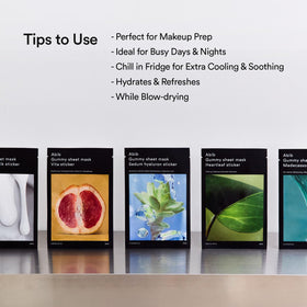 Abib Gummy Sheet Mask showcasing advanced gummy adhesive technology.