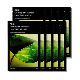 Abib gummy sheet mask Heartleaf Sticker pack provides soothing hydration for sensitive skin