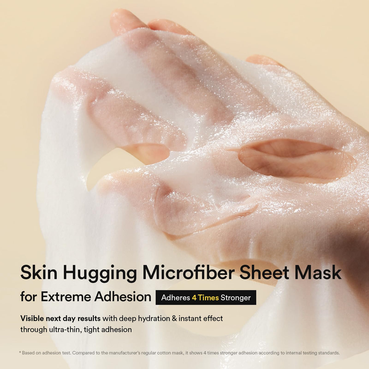 Abib Gummy Sheet Mask highlighting redness relief for sensitive skin.