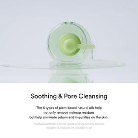 Abib Heartleaf extract and plant oils delivering gentle cleansing without dryness.