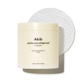 Abib Jericho Rose Collagen Pad Pack for quick, efficient cleansing and prep.