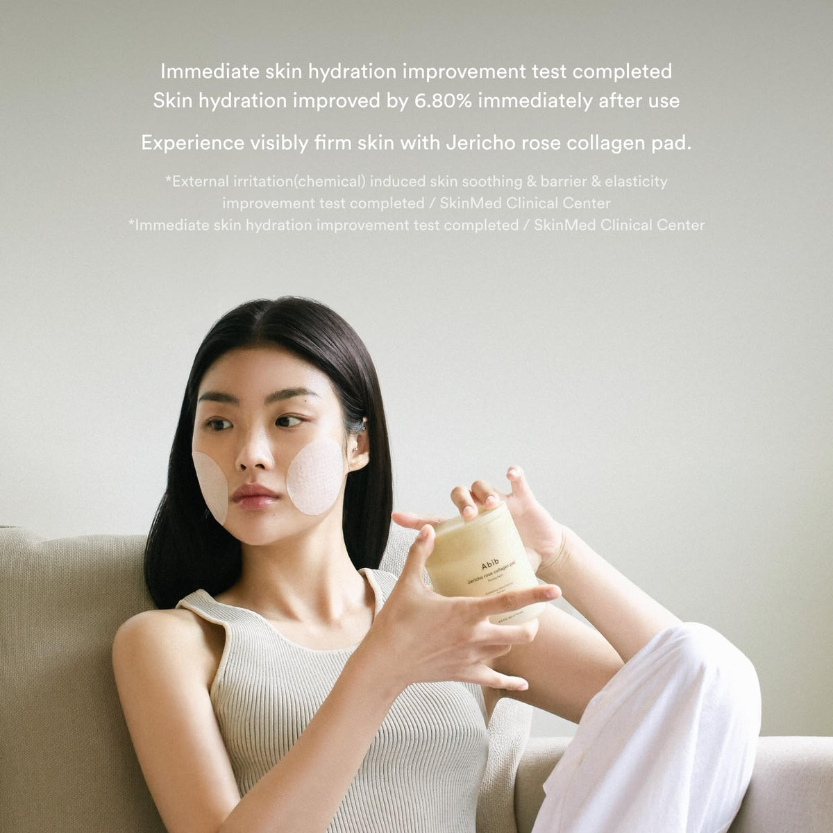 Abib Jericho Rose Hydrating Toner Pad delivers refreshing hydration.