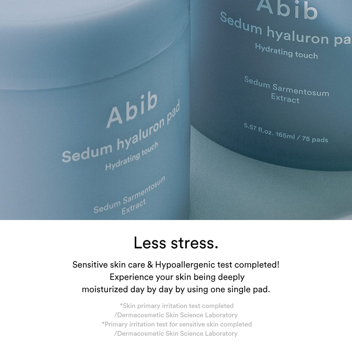 Abib Sedum Hyaluron Pad Hydrating Touch ideal for a simple, effective daily ritual.
