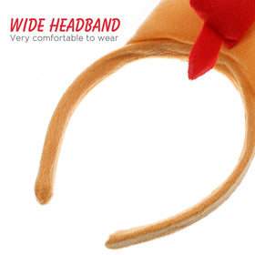 ABOOFAN 3D chicken headband design stays upright during movement