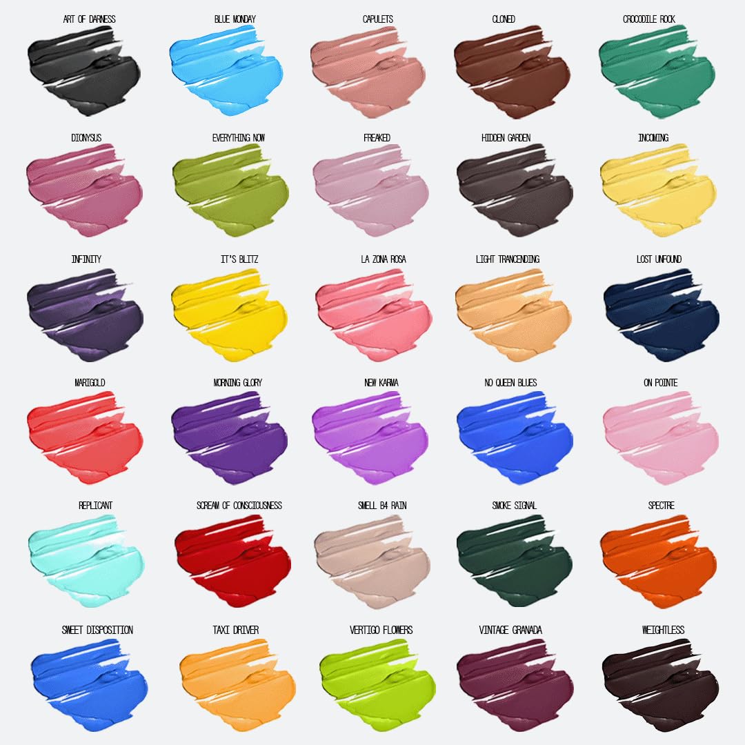 about-face Matte Fluid Eye Paint White Noise matte finish stays put throughout daily wear.