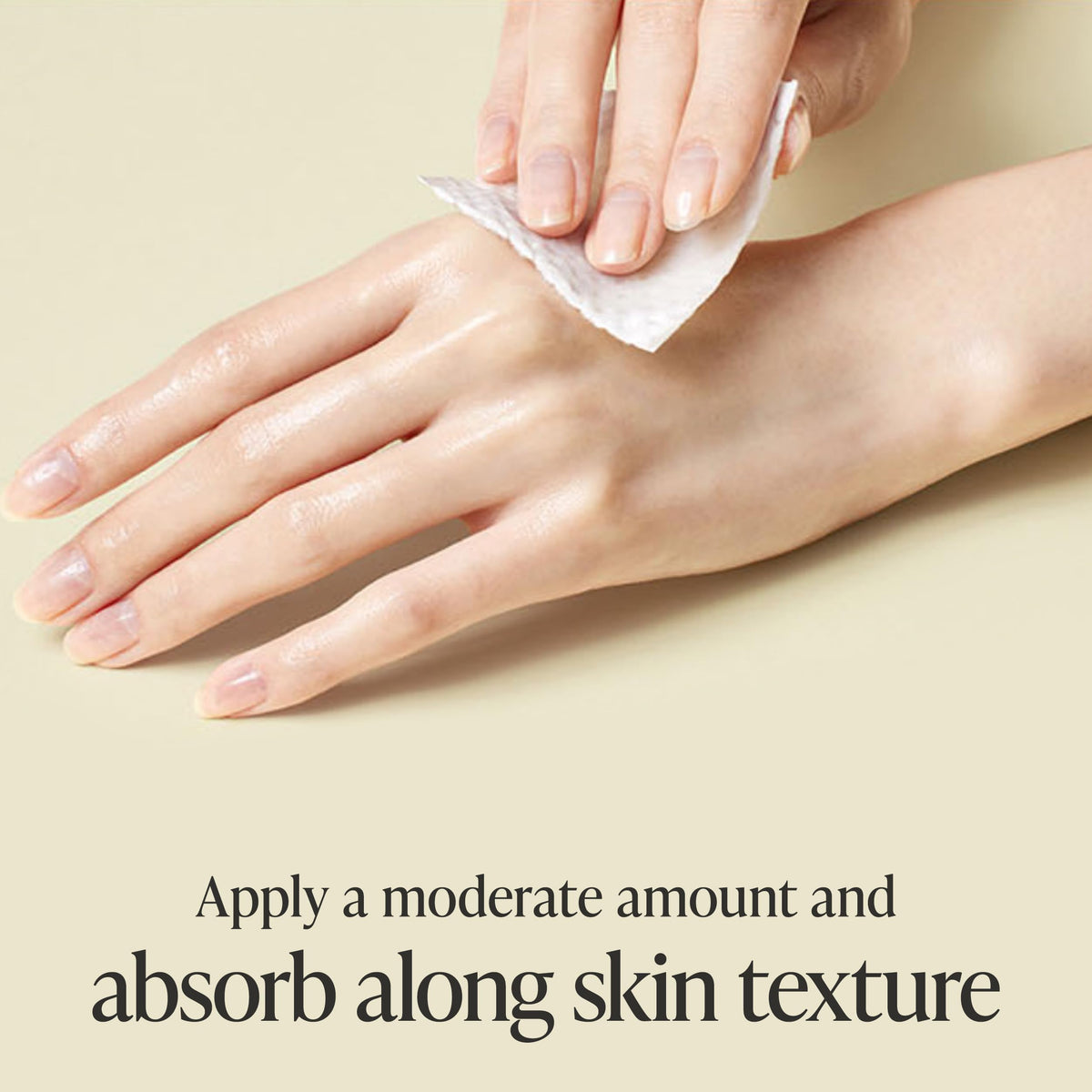 About Me Rice Makgeolli Skin Softener Korean 7-Skin layering method application guidance