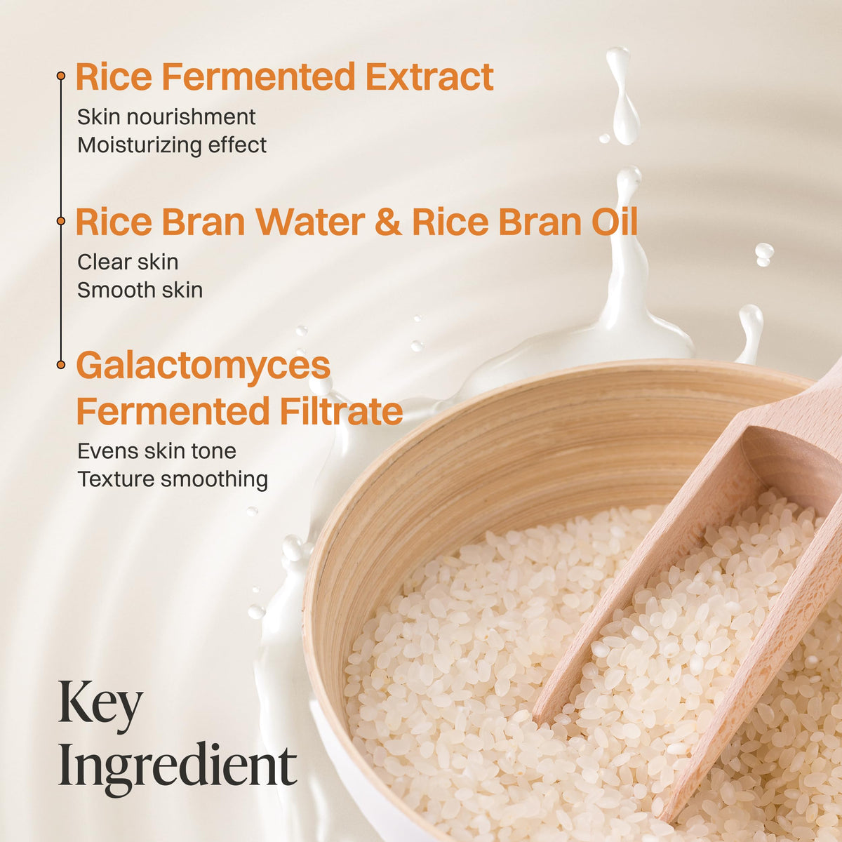 About Me Rice Makgeolli Skin Softener shea butter and meadowfoam oil for deep hydration