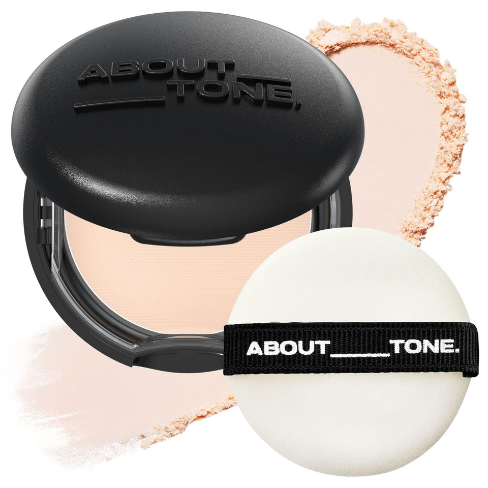 About Tone Blur Powder Pact compact with mirror for on-the-go flawless touch-ups