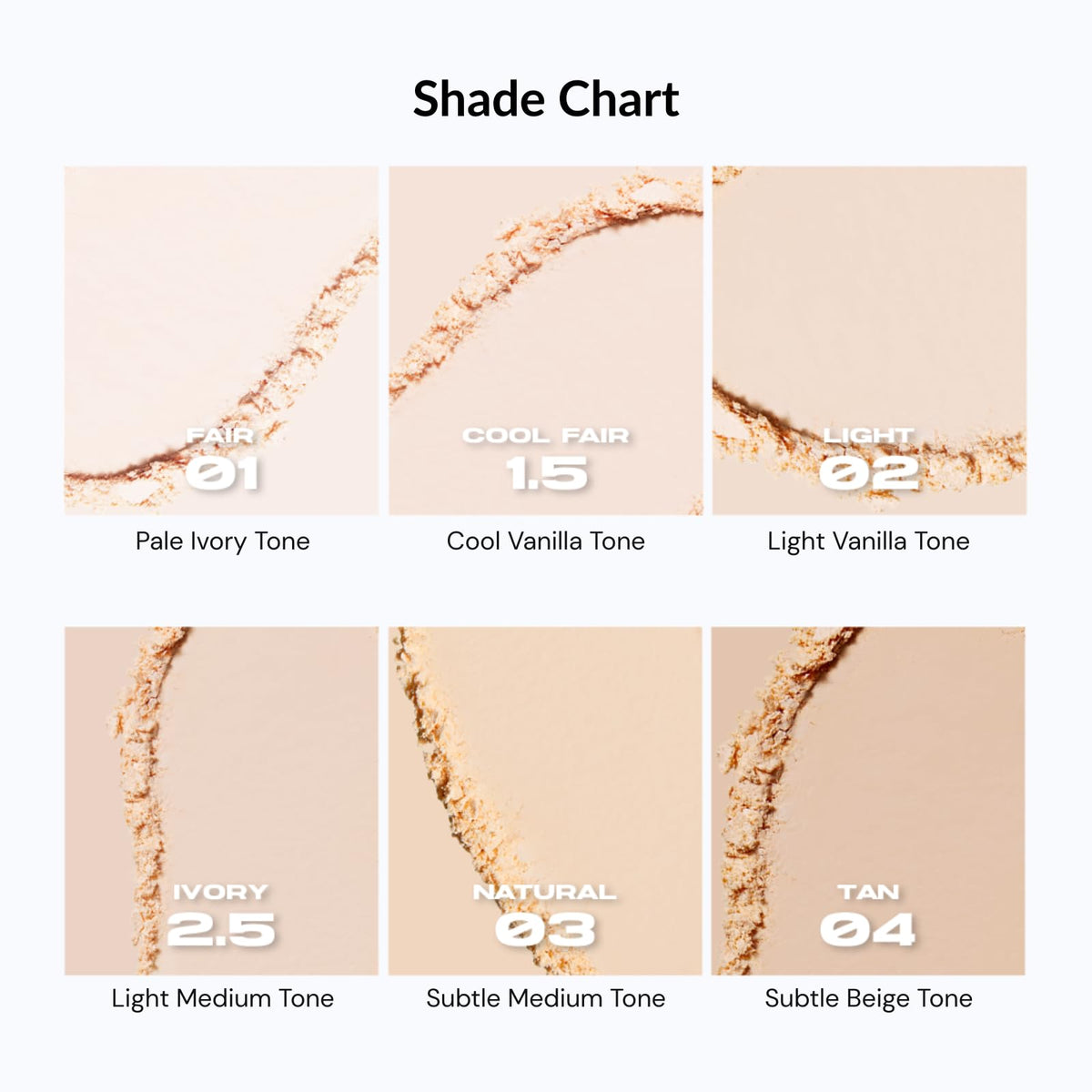ABOUT TONE Blur Powder Pact enhanced coverage that blends with skin tone
