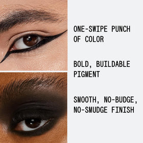 About Face applicator detail enables precise effortless application.