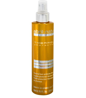 abril et nature Keratin Repair Thermal Protector bottle shields hair from heat