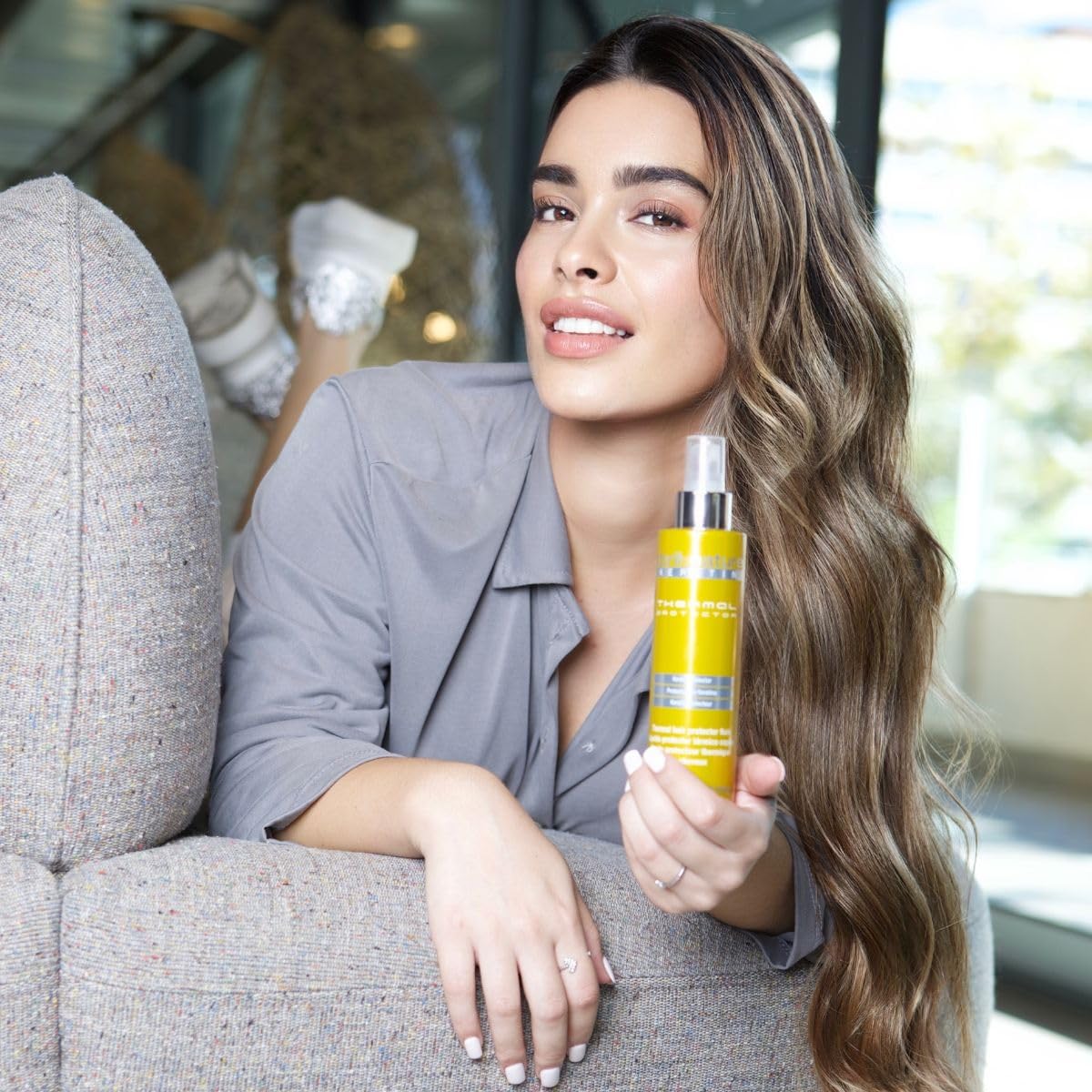 abril et nature Keratin Repair Thermal Protector nourishes with keratin and oils