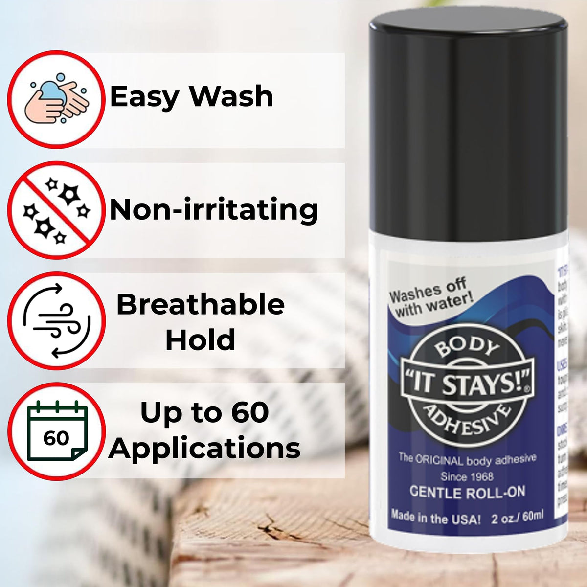 Absolute Support It Stays wig-stays-on provides flexible, natural-looking security