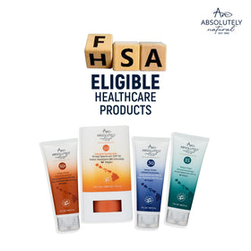 Absolutely Natural family-friendly sunscreen for active outdoor activities.