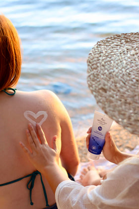 Absolutely Natural 3-oz bottle suitable for body and face.