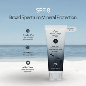 Close-up of Absolutely Natural non-nano zinc oxide formula