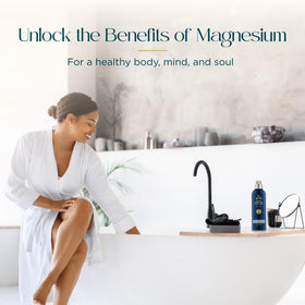 Hydrated skin after a bath with Abundant Natural Health magnesium soak