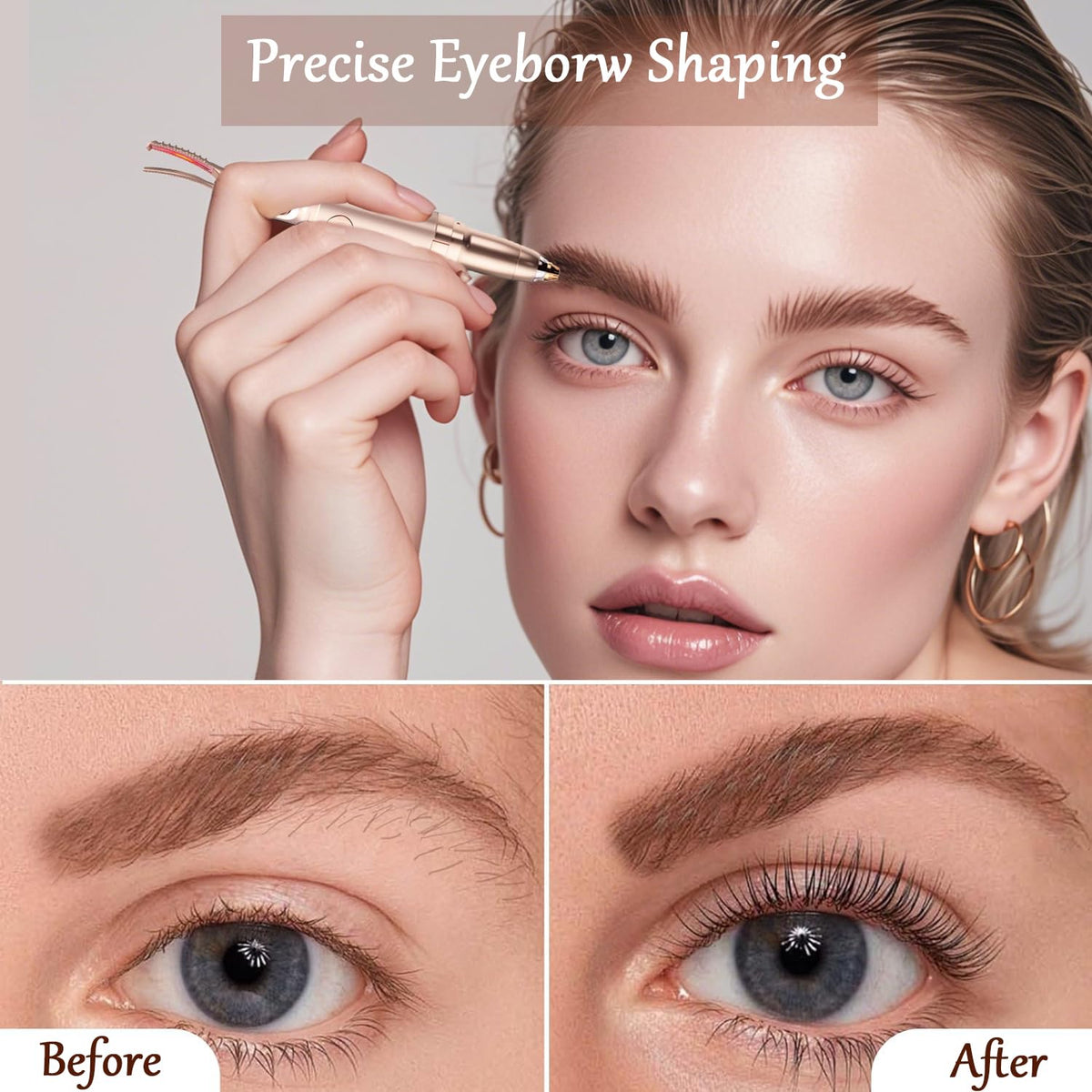 Acavado fast preheat in about 20 seconds delivers lasting curl with mascara