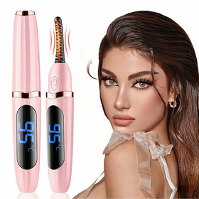 Acavado heated eyelash curler with anti-burn comb for safer daily lift.