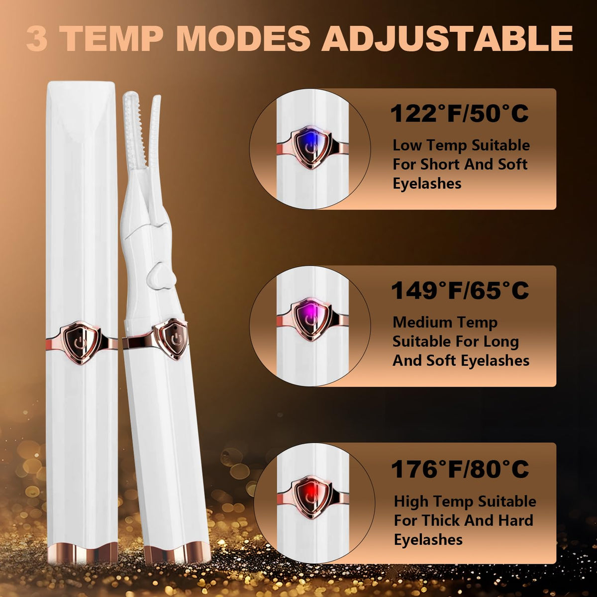 Acavado anti-burn design keeps curling safe and comfortable.