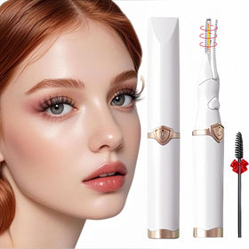 Acavado heated eyelash curler with clip design for precise lift and natural curl.