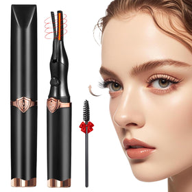 Acavado heated eyelash curler with clip design for quick, all-day natural lift.