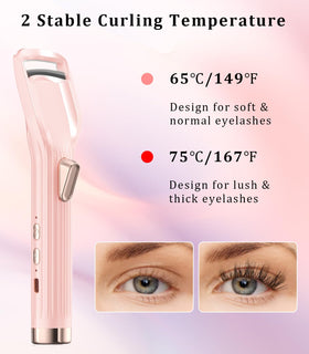 Acavado Pro heated eyelash curler thermal protection slot ensures safe operation