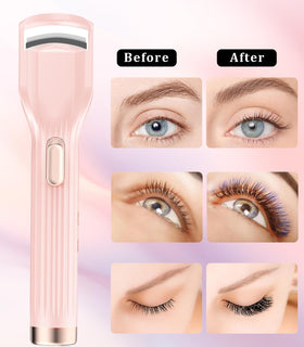 Acavado Pro heated eyelash curler Type-C charging enables on the go power