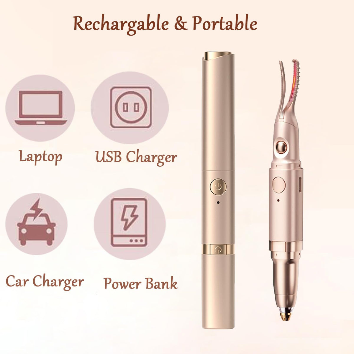 Acavado portable 2-in-1 tool fits makeup bag and makes a great gift