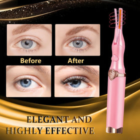 Acavado travel-friendly curler fits in bag for flawless lashes.