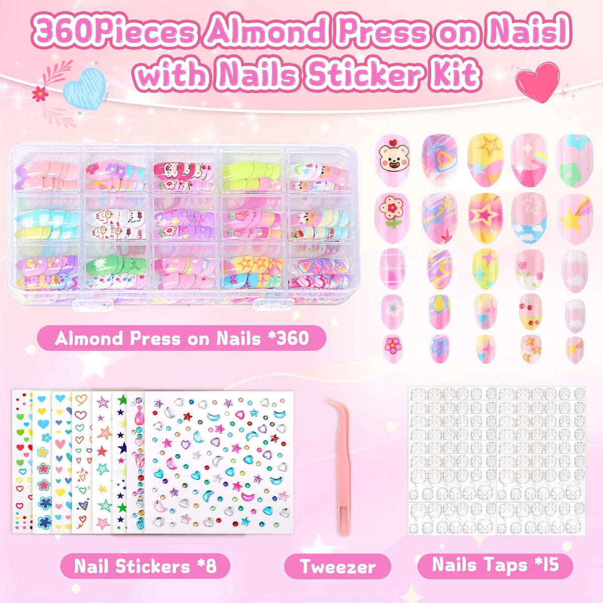 Acejoz 3D rhinestones and face gems sparkle for fun embellishments