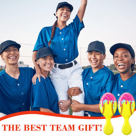 Acellegic vibrant team gifts brush ideal for players and coaches