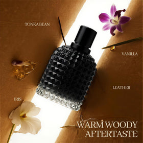 A CENTER EDP bottle, long-lasting fragrance for all-day presence.