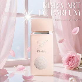 A Center Kiara Candy bottle close-up with tropical sweetness note