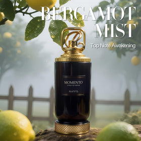 A CENTER Momento side profile with premium packaging