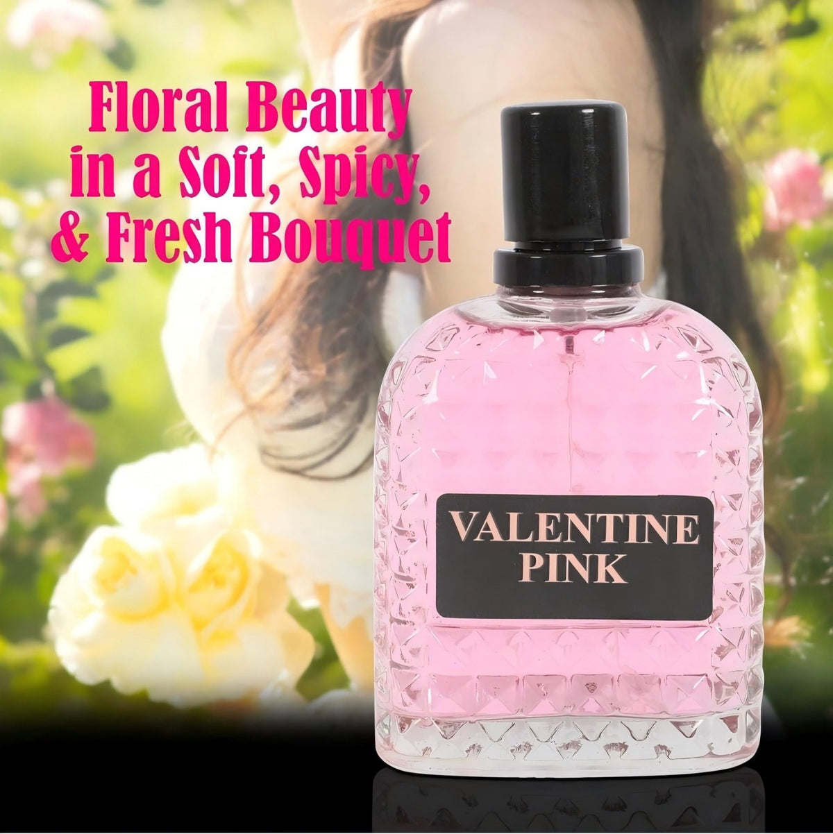 A Center vanilla-sweet floral bottle ready for daytime wear