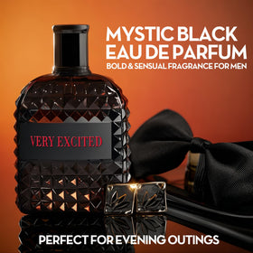 ACENTER Very Excited bottle front view, energetic evening fragrance