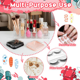 AceOrbit included double-sided tape to securely hold nails inside boxes.