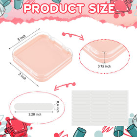 AceOrbit black storage box for nails, professional display at salons.