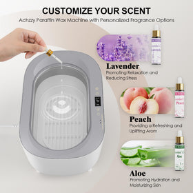 Achzzy paraffin wax machine with stainless steel inner pot for even heat