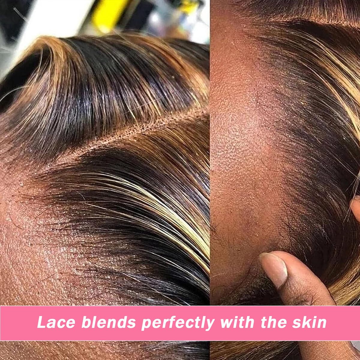 ACIWP pre-plucked hairline wig with baby hairs for realistic look