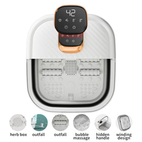 ACKLEAP timer function helps plan relaxing sessions.