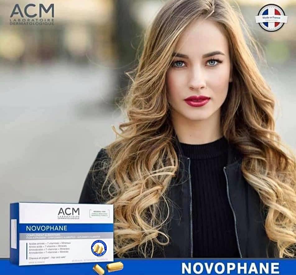 ACM Novophane caps packaging box on shelf for convenient use