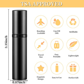 ACMYCH compact 5ml atomizer, pocket-sized and lightweight.