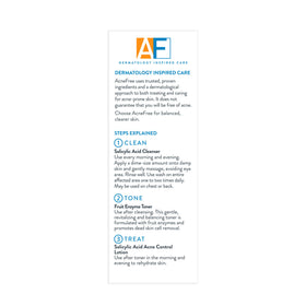 AcneFree 24Hr system trio captures a dermatologist-recommended approach in a compact kit