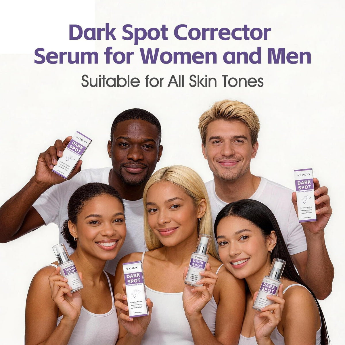ACOAWTO packaging on shelf emphasizes premium skincare presentation.