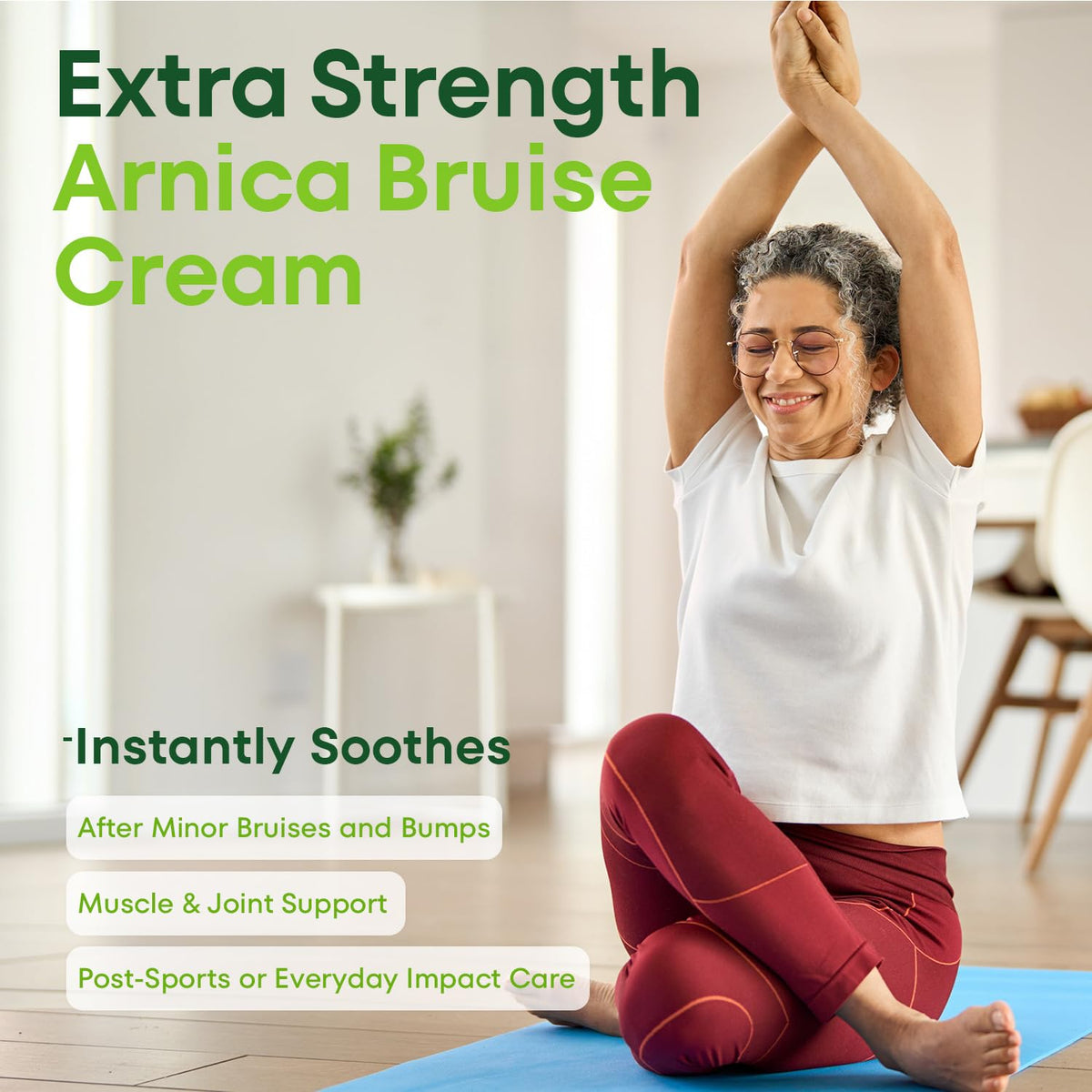 Acolye Arnica Cream for swelling reduces visible puffiness and provides comfort.