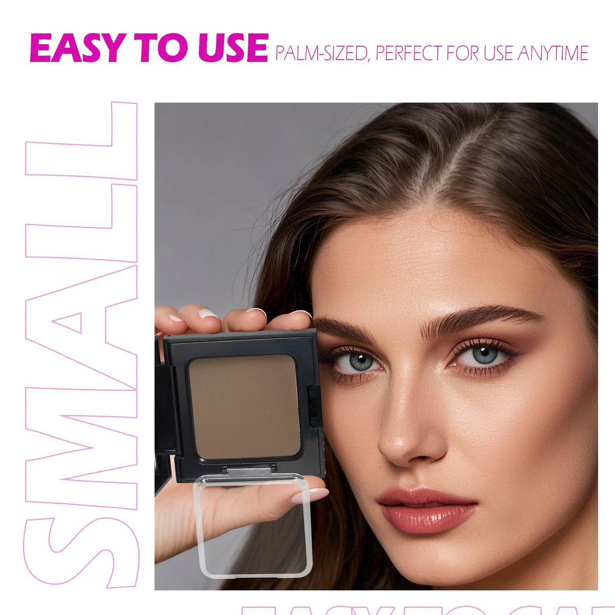 Acomler gray hair coverage powder blends roots for seamless color