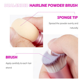 Acomler powder provides natural-looking hairline coverage for thinning areas